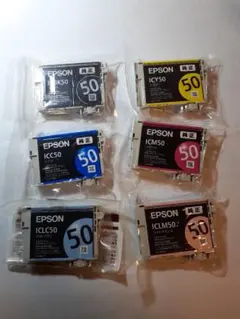 【未使用未開封】エプソン EPSON 純正インク IC6CL50のサムネイル