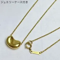 ティファニー ビーン イエローゴールド ネックレス - メルカリ