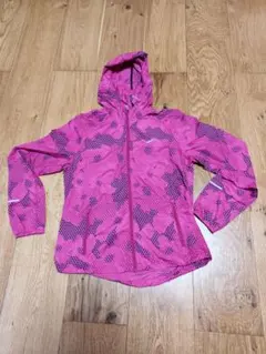 未使用に近い美品Ｌ ゴルフ NIKE （ナイキ） フード付きピンクジャケット