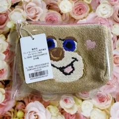 フェイラー　ドアップテディガール　マチ付きポーチ　新品
