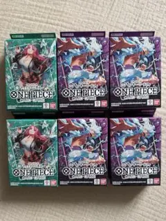 新品未開封 ONE PIECE スタートデッキ ボニー ルフィー6個