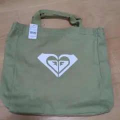 ロキシー ROXY ハンドバッグ ショルダーバッグ カーキ 新品 未使用品