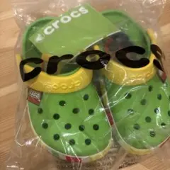 新品クロックス レゴ LEGO コラボ キッズ 子供 グリーン 15cm 限定
