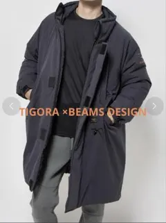 TIGORA (ティゴラ) BEAMS DESIGN 撥水防風機能中綿ジャケット