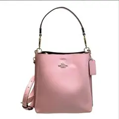 【美品】COACH ピンク ショルダーバッグ