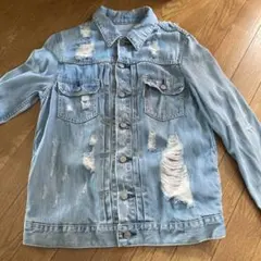 MOUSSY ダメージジージャン ダメージシャツ ジャケットのサムネイル