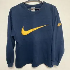 Nike ネイビー 古着トレーナー L