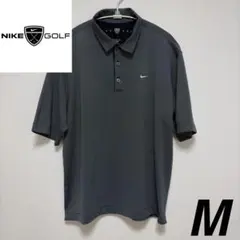 【ナイキゴルフ】 ポロシャツ M Dri-FITストライプ　ナイキゴルフ