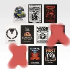 【ポスター8枚】ストレンジャーシングス 一番くじ vol.2 H賞