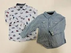 GAP next チェックシャツ 2枚セット