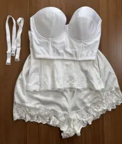 ブライダルインナーセット　ワコール　ビスチェ トリンプ　ウエストニッパー