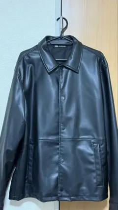 ZARA ブラックレザージャケット