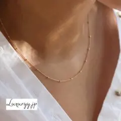 ゴールドシルバー ネックレス 金アレ ✨エピチェーン 高品質サージカルステンレス