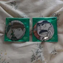 名探偵コナン　諸伏景光　目暮警部　 公式アプリ　缶バッジ　vol.3