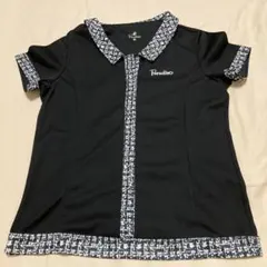 美品Paradiso ポロシャツ S ブラックレディーステニスゴルフウェアーのサムネイル