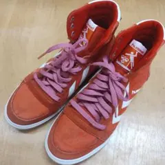 hummel オレンジ ハイカットスニーカーのサムネイル