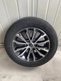 三郎様用③【美品・送料込】150プラド 後期 純正ホイール&BS DM-V3 トヨタ TOYOTA ランドクルーザープラド (150系) 後期 純正 19