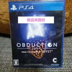 新品未開封 PS4 OBDUCTION オブダクション