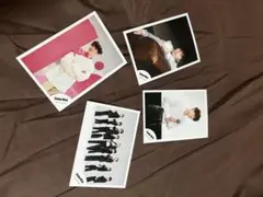 SnowMan公式写真　4枚セット（渡辺翔太3種、集合1種）