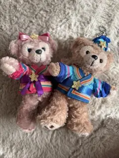 ディズニー ダッフィー シェリーメイ ぬいぐるみバッジ 七夕コスチューム