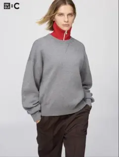 UNIQLO スムースコットンクルーネックセーター XLサイズ