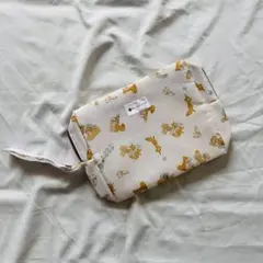 Milpoche キツネ柄　おむつポーチ