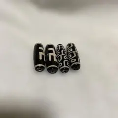 天然石 天珠 4個セット パワーストーン