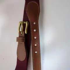 メンズ カジュアルベルトVintage Wool Surcingle Belts