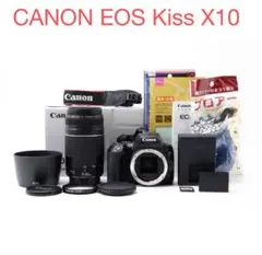 Canon EOS Kiss X10+75-300mmレンズ canon kiss x10 望遠レンズセット/ Canon 75-300mm - メルカリ