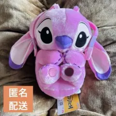 スティッチ 寝そべりコロコロ BIGぬいぐるみ セット【エンジェル】