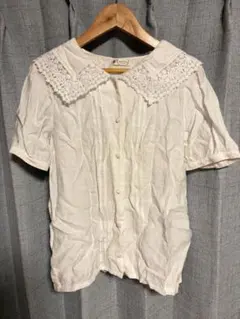 axes femme セーラー襟ブラウス