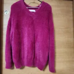 SENSE OF PLACE ピンク Vネック セーター