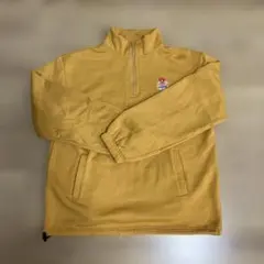 ハーフジップトレーナー マスタード色