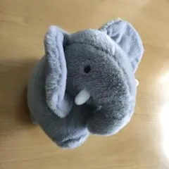 ぞう　グレーぬいぐるみ