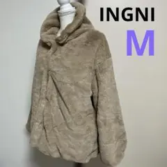 【新品】INGNI ★イング★シャールカラーエコファーオーバーコートジャケット