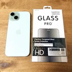 超美品 iPhone15 グリーン 128GB SIMフリー 箱なし