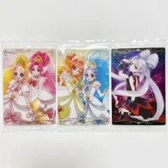 プリキュアカードウエハース9 Go!プリンセスプリキュア3枚セット