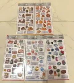 大人の図鑑シール　3D　5枚セット