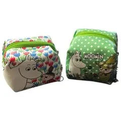 ムーミン ミニポーチ 2個セット リトルミー　スナフキン　新品未使用