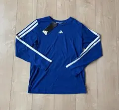 新品アディダス長袖ロンT 150cm青　スポーツ　長袖シャツ