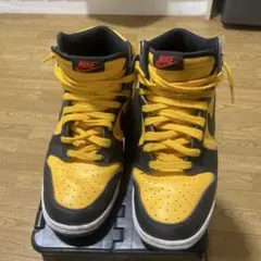 Nike ハイカットスニーカー ブラック/イエロー