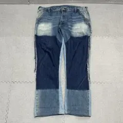 濃淡切替パネル 大胆フェード サイドジップ カーゴディテール mnml 38