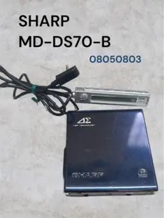 SHARP MD-DR77-B ジャンク 充電器付き - メルカリ