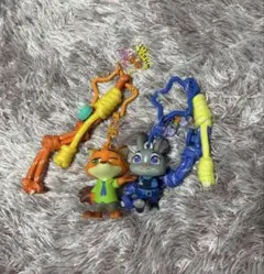 ズートピア2 ニック＆ジュディ キーホルダー ストラップ