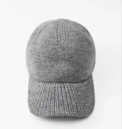 ZARA⭐︎グレー Sサイズ ニットキャップ2024年