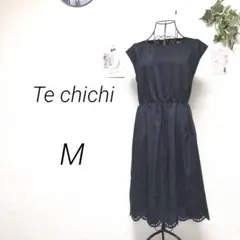 11455 Te chichi テチチ 花柄刺繍ワンピース フォーマル 二次会のサムネイル
