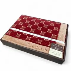新品未使用品✨CELINE セリーヌ ハーフタオルケット マカダム総柄