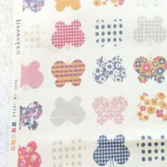 オックスプリント　ちょうちょ