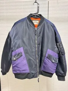 SEESEW OVERSPEC MA-1 JACKET ネイビー M 美品 - メルカリ