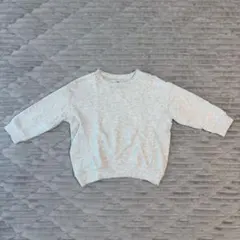 スウェット 杢グレー 美品 90cm